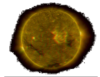 A 3D Stereo picture of our Sun!